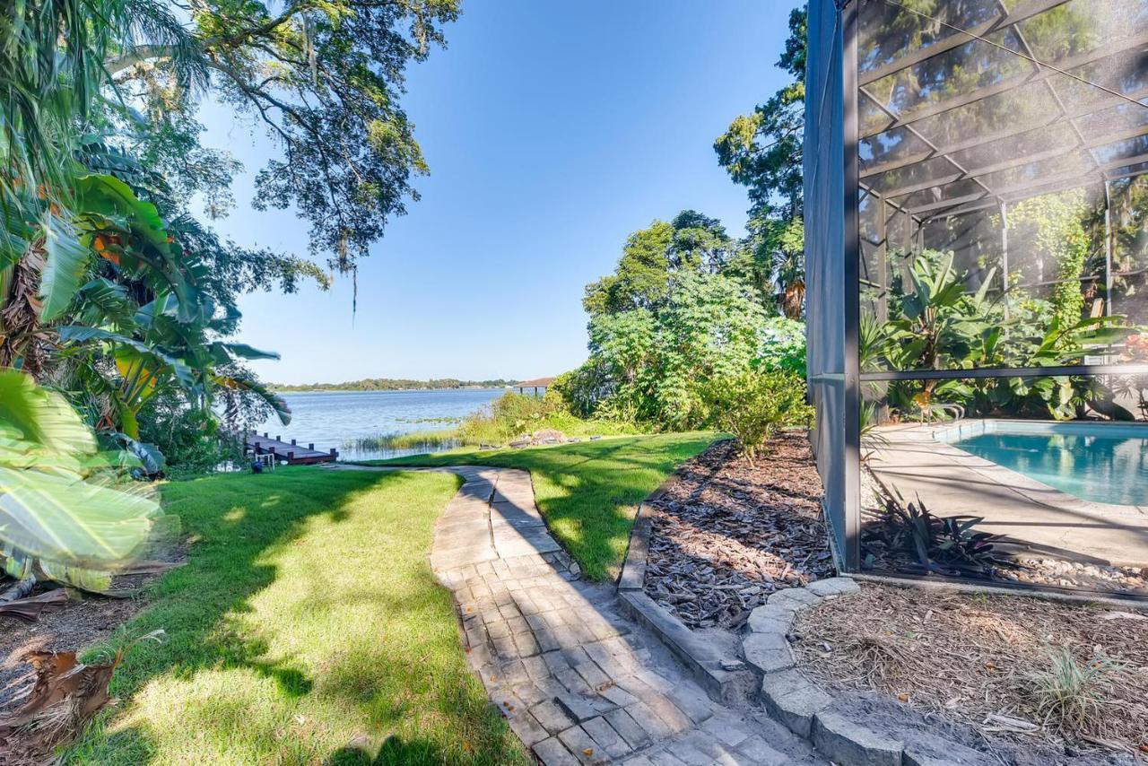 Spacious Lakefront House With Pool, Hottub, & Boating Orlando Kültér fotó