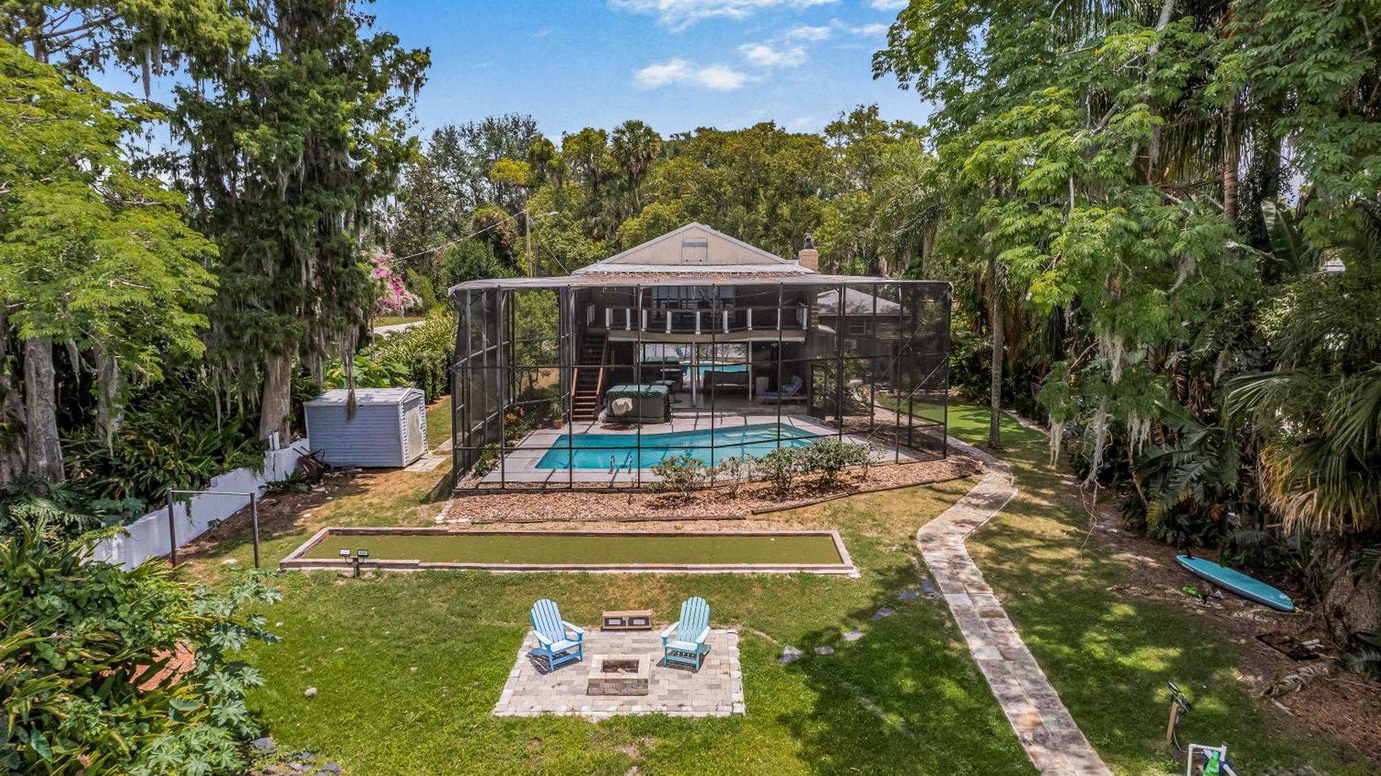 Spacious Lakefront House With Pool, Hottub, & Boating Orlando Kültér fotó